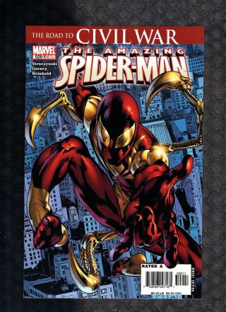 The Spiderman 529 Marvel 1st Iron Spider Suit 1st Print