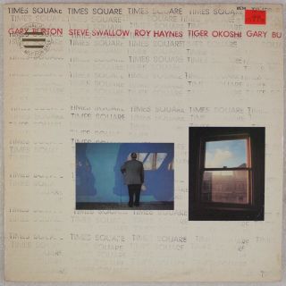 Gary Burton: Times Square W/ Steve Swallow,  Roy Haynes Jazz Ecm Lp Vinyl