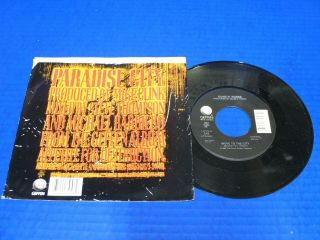 Guns N ' Roses - Paradise City / Move To The City Rock 45 w/Pic Sleeve EX VINYL 2