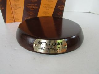 Emmett Kelly Jr Clown Figurine 9825 Cotton Candy Wood Display Base Boxed