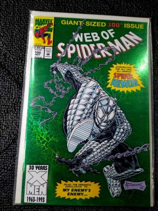 30th ANNIVERSARY SPIDER MAN COMICS 375,  189,  90 AND 100 3
