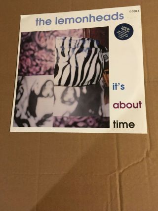 Lemonheads It’s About Time Uk Limited Edition Numbered 4 Track 10 " W/ps