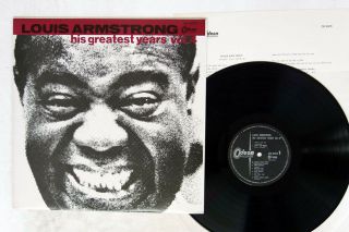 Louis Armstrong His Greatest Years Vol.  4 Odeon Or - 8005 Japan Vinyl Lp