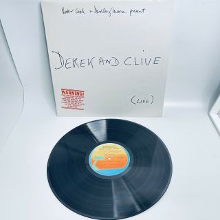 Derek And Clive (live) Peter Cook And Dudley Moore Album Vinyl Lp Record 1976