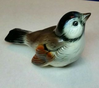 Vintage W Germany Brown Sparrow Bird Figurine May Be Goebel?