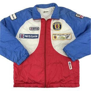 Vintage 1980s Fosters Australian Grand Prix F1 Jacket Nissan Clipsal Shell Sz 18
