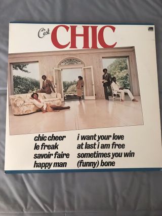 Cest Chic - 1978 Atlantic Records R&b Soul Vinyl Lp