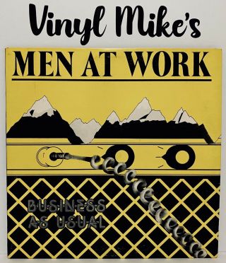 MEN AT WORK Business As Usual 1981 FC37978 LP Vinyl Album 2