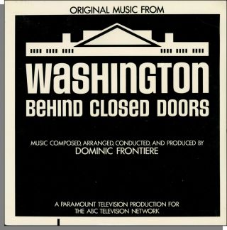 Washington Behind Closed Doors (1977) - Soundtrack Lp Record