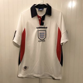 Vintage Umbro England 1997 - 98 World Cup Soccer Football Shirt Jersey Adult Large