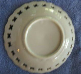 Vintage Kansas State Souvenir Decorative Plate 4.  5 