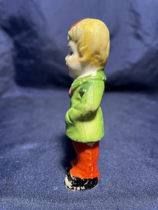 Antique Ceramic Bisque Boy / Girl Figurine Made in Japan 2