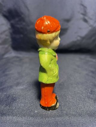 Antique Ceramic Bisque Boy / Girl Figurine Made in Japan 3