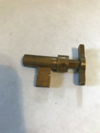 Antique Brass Bronze Adjustable Pocket Door Hardware Mortise Lock Key
