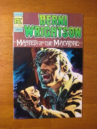 Berni Wrightson,  Master Of The Macabre 2 Cvr Signed By Wrightson