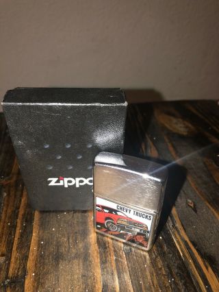 “chevy Chevrolet Truck " Zippo Lighter In Zippo Box.