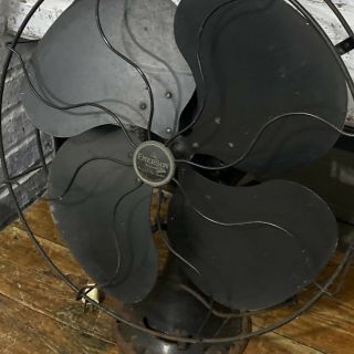 Vintage Emerson Electric 77648 - Ak Steel Cage Fan 3 Speed Tilt Adjust