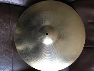 Vintage Paiste Formula 602 20 Inch Cymbal Embossed Lettering Final Listing.