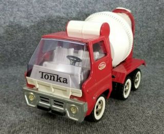Vintage Tonka Cement Mixer Gas Turbine Pressed Steel Very