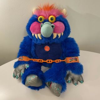 My Pet Monster • Talking Plush Toy With Cuffs American Greetings 2009 Soft Nose