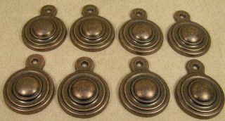 8 Vintage Styl Oil Rubbed Copper Bed Bolt Screw Cover Cabinet Furniture Hardware