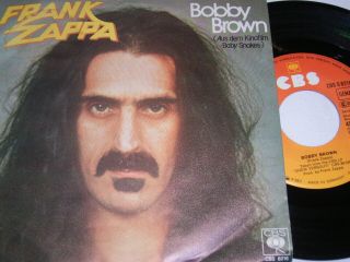7 " - Frank Zappa Bobby Brown & Stick It Out - 1979 0013