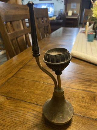 Vintage Solid Brass Large Hookah Water Pipe