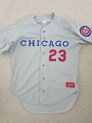 Chicago Cubs 1990 All Star Game Baseball Jersey/shirt L | Sandberg 23 | Vintage
