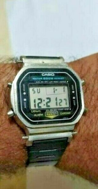 Vintage Casio Dw5200 Digital Watch In Full Order.  240 Casio Dw - 5200