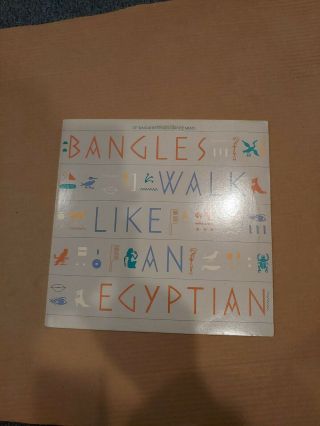 Bangles; Walk Like An Egyptian 12 " Single