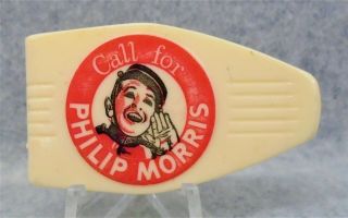 Vintage Phillip Morris Cigarettes Plastic Money Clip Xxxxxrare Lqqk