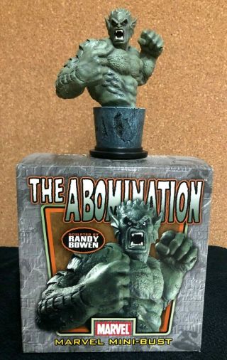 Marvel Mini Bust - The Abomination By Bowen Designs