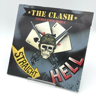 The Clash Straight To Hell 7” Single Vinyl Double A Side Record