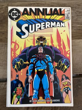 Superman Annual 11 - 1985 Dc Comic Book - Higher Grade - We Combine