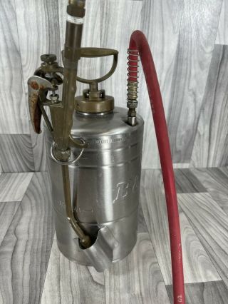 Vintage B&g 1 Gallon Pest Control Insecticide Sprayer With 4 Way Spray Nozzle