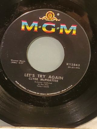 Clyde Mcphatter 7 " 45 Rpm - " Let 