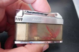 Vintage Hadson Liquid Gas Lighter_ (parts - Not.  Restore)