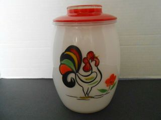 Vintage Bartlett Collins Rooster Cookie Jar