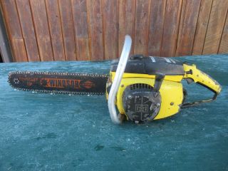Vintage Mcculloch Mac 10 - 10 Automatic Chainsaw Chain Saw With 16 " Bar