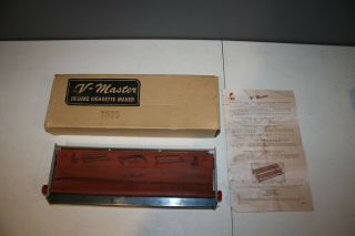 Vintage V - Master Deluxe Cigarette Maker