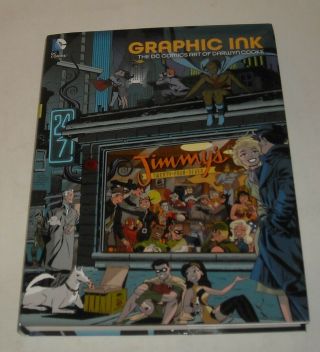 Dc Comics Graphic Ink The Comics Art Of Darwyn Cooke Hc Book W Dust Jacket Gga