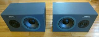 Alesis Monitor One (mk I) - Vintage Studio Reference Monitor Pair - Clean/tested