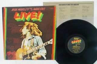 Bob Marley And The Wailers Live At The Lyceum Island Ils - 80451 Japan Vinyl Lp