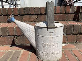 Vintage Metal Watering Can Dover 8” Diameter 708