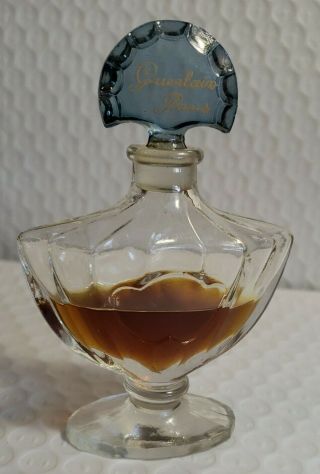 Very Rare Vintage Guerlain Paris Shalimar Parfum Perfume 1 Oz 30 Ml