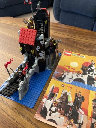 Vintage Lego Castle 6075 Wolfpack Tower Complete,  Instructions