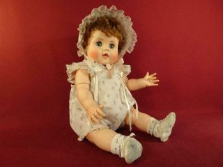 Vintage 1950s American Character Baby Toodles Doll 24 " Life Size Playpal