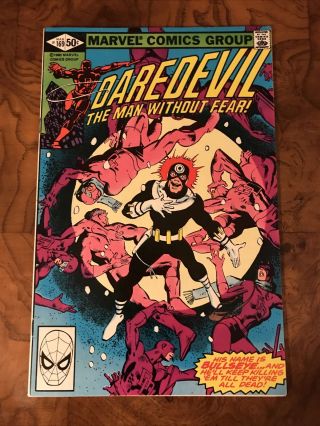 Daredevil Comic Book 169 Marvel Comics 1981 Near