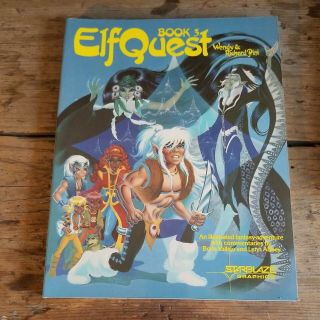 Elfquest Book 3 By Wendy & Richard Pini - Complete Illustrated Fantasy Book Rpg