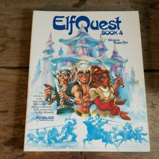 Elfquest Book 4 By Wendy & Richard Pini - Complete Illustrated Fantasy Book Rpg